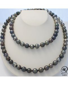 Long Tahitian Pearl Necklace