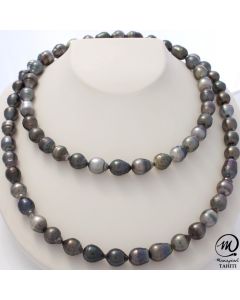 Long Tahitian Pearl Necklace