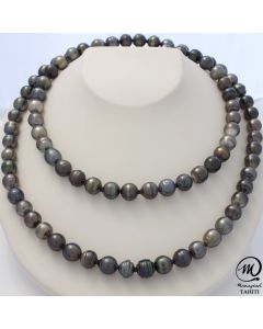 Long Tahitian Pearl Necklace