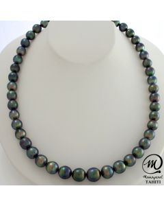 Beautiful Tahitian Pearl Necklace Choker by MANAPEARL TAHITI