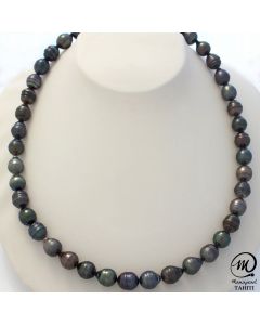 Tahitian Pearl Necklace Choker by MANAPEARL TAHITI 