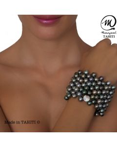 Tahitian Pearl Coco Bracelet