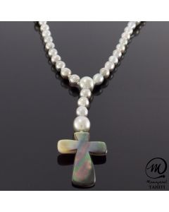 Tahitian Pearl Necklace Rosary