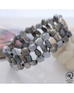 Tahitian Pearl Keshi bracelet