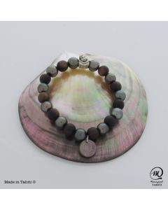 Tahitian Pearl MaNamaste Bracelet