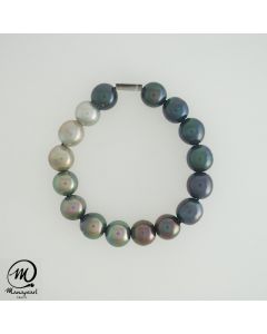 Tahitian Pearl Bracelet, Round 11 mm